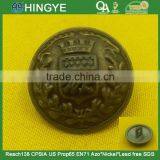 Metal Shank Button in Oxy Brass Color --- MJ1120