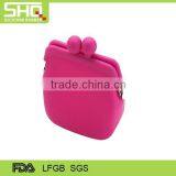 Cute Lady Silicone Rubber Coin Bags thumbnail-3