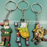 Custom PVC Rubber Keychain/ Custom Soft PVC Keychain/ Custom Key Chain thumbnail-6