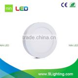 led surface panel light square and round 12w