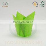 Baking Cups for Cake Flower Petal Paper Cups Printed Color SGS Certificated Paper