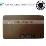 2014 Custom Branded Adjustable Denim Real Leather Patch