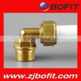 China Supplier Equal Compression Brass Tee for Piping System thumbnail-3