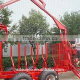 ZM Series Log Trailer Crane ZM5004,5 TonTimber Trailer With Crane,Tractor Mounted Model((1 Ton,3 Ton,5 Ton,8 Ton,10ton,12 Ton) ) thumbnail-3