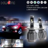 Lighting manufacturer fanless p-hilips car led headlight kit bulbs for jeep, offroad, motorcycle