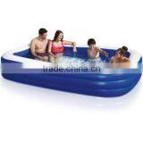 Inflatable Swimming Pool Outdoor Deluxe Family Lounge Pool Kids Summer Fun thumbnail-1