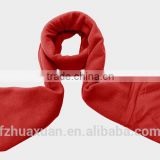 custom promotional polyester fleece scarf with your logo