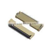 0.5mm Pitch Bottom Type H=2.0 Back to Open Horizontal FPC Connector