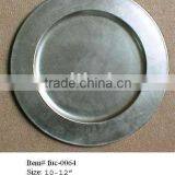 Wedding Silver Charger Plate thumbnail-1