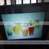 Grey Film Self Adhesive Ultra-light Pet Holographic Screen Film,high Definition Transparent Rear Projection Screen