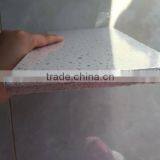 Mineral Fibre Ceiling Tiles Concealed Edge Detail and Pattern Pinhole Quality Choice