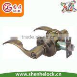 Handle Tubular Lever Wood Door Lever Lockset thumbnail-2