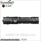 TANK007 Army Torch Light Rechargeable Led Torch Light Portable Relight Rechargeable Book Light thumbnail-5
