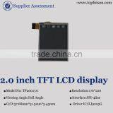 Hot Selling 2 Inch Tft Lcd Module With 176*220 for Consumer Product Topfoison