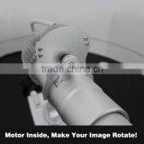 20W Desktop or Mountable LED Gobo Projector Advertising Logo Light (with Custom 1 Color Rotating Glass Gobos) thumbnail-5