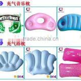 Cheapest U-shaped Folding Inflatable Flocked Travel Camping Pillow With CE Certificate thumbnail-4