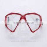 Underwater scuba adjustable head strap adult diving mask