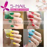 NEW Popular 12 Colors Sale Glossy Velvet Flocking Powder for Velvet Manicure Nail Polish 32 Colors thumbnail-1