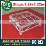 Cheap price wedding mobile stage for sale , used concert stage platform