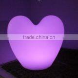 Wholesale New Ideal Color Change Plastic LED Decoration Light / Heart Shape Plastic Led Light (NJ1936)