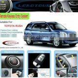 Car Alarm System Push Button Start Engine for Toyota Rush