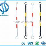 Plastic Black and Yellow Traffic Cone Bar