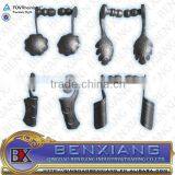 Wrought Iron Handles for Gate Parts
