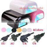 Good Quality Nail Art Gel Machine 36w Pink Black White Gel Curing Nail Art Lamp thumbnail-2