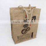 400gsm Jute Bag Free Sample of Jute Bag Jute Bag With Window