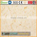 Oman Beige Artificial Quartz Marble For Wall