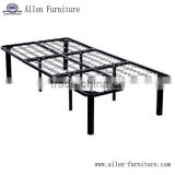 Metal Bed base and box spring twin size with 8 legs