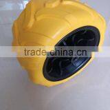 7 Inch Children Wagon Cart Wheel,170mm Kid pu Foam Wheels