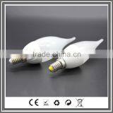 2016 High Quality Warm White E14 Led Candle Light C37L CE 6W