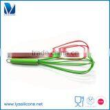 Silicone Balloon Whisk Wire Whisk Egg and Milk Frother Eggbeater thumbnail-1