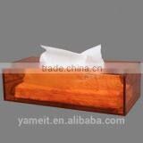 2016 New Acrylic Wooden Tissue Box thumbnail-5
