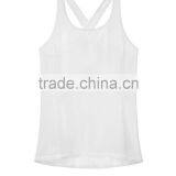Cross Stripes Custom Logo Yoga Tank Tops Yoga Sports Wear thumbnail-4