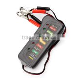 2016 hot Car Digital Battery Tester Auto Alternator Tester with 6 LED Lights Display Car Styling Battery Diagnostic Tool