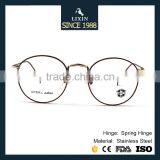 High Quality Retro Round Glasses Metal Eyeglasses Nerd Prescription Frames Spectacle Optical Lens 2171 thumbnail-2