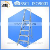 step household folding ladder ML-404A Aluminum Stepladder Medium Duty