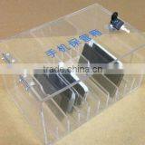 Clear Acrylic Mobile Phone Storage Box