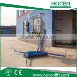 China Factory Price Aerial Building Maintenance Machine Table Portable Single Mast Aluminum Lift Working Platform