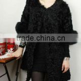 fashion lady's kid lamb fur vest K115