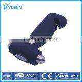 3 Led Hand Multi-function Flashlight Safety Hammer