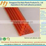 EVA Red rubber glue stick,strong viscosity hot melt adhesive bar