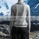 2014 New Fashion Women Knitting Pure Cashmere Big Round Neck Pullover thumbnail-5
