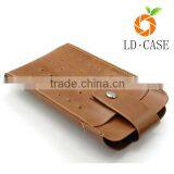 Hot Sell Designer New Design PU Leather Mobile Phone Bag Case Belt Bag for Cell Phone