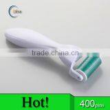 Microneedling Dermaroller Derma Rolling System For Body With Stretch Marks Derma Roller 400 Gold Micro Needles Titanium Microneedle Derma Roller thumbnail-1