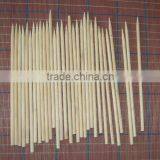 Natural BBQ grill Round Bamboo Skewers