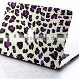 New Arrival Hot Creative Leopard SPOTTED For Macbook FULL BODY HOUSING Hard Cover Case With Soft Hand Feeling