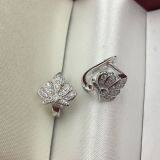 Sterling Silver 925 Fine Fashion Jewelry New Style Crown Sets Pendant Ring Earring Rhodium Plated High Quality thumbnail-2